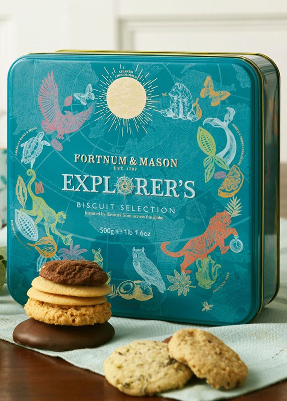 Biscuits «Exlporer's Biscuit Selection Tin, 500g»