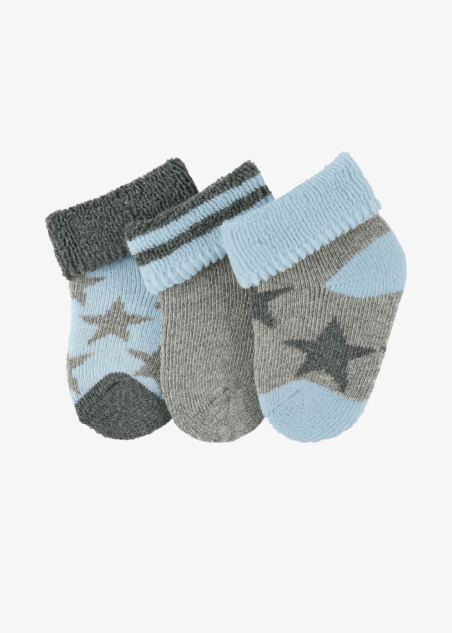 Socken «Erstlingssocken mit Sternen»