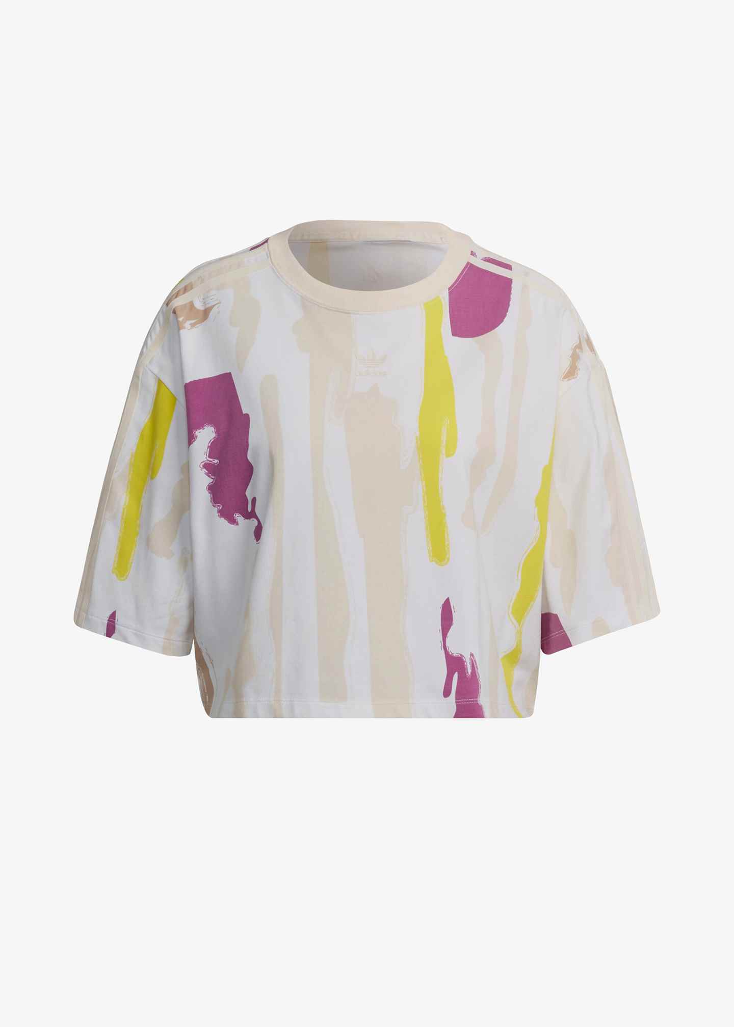 Crop T-Shirt «Thebe Magugu Allover Print»