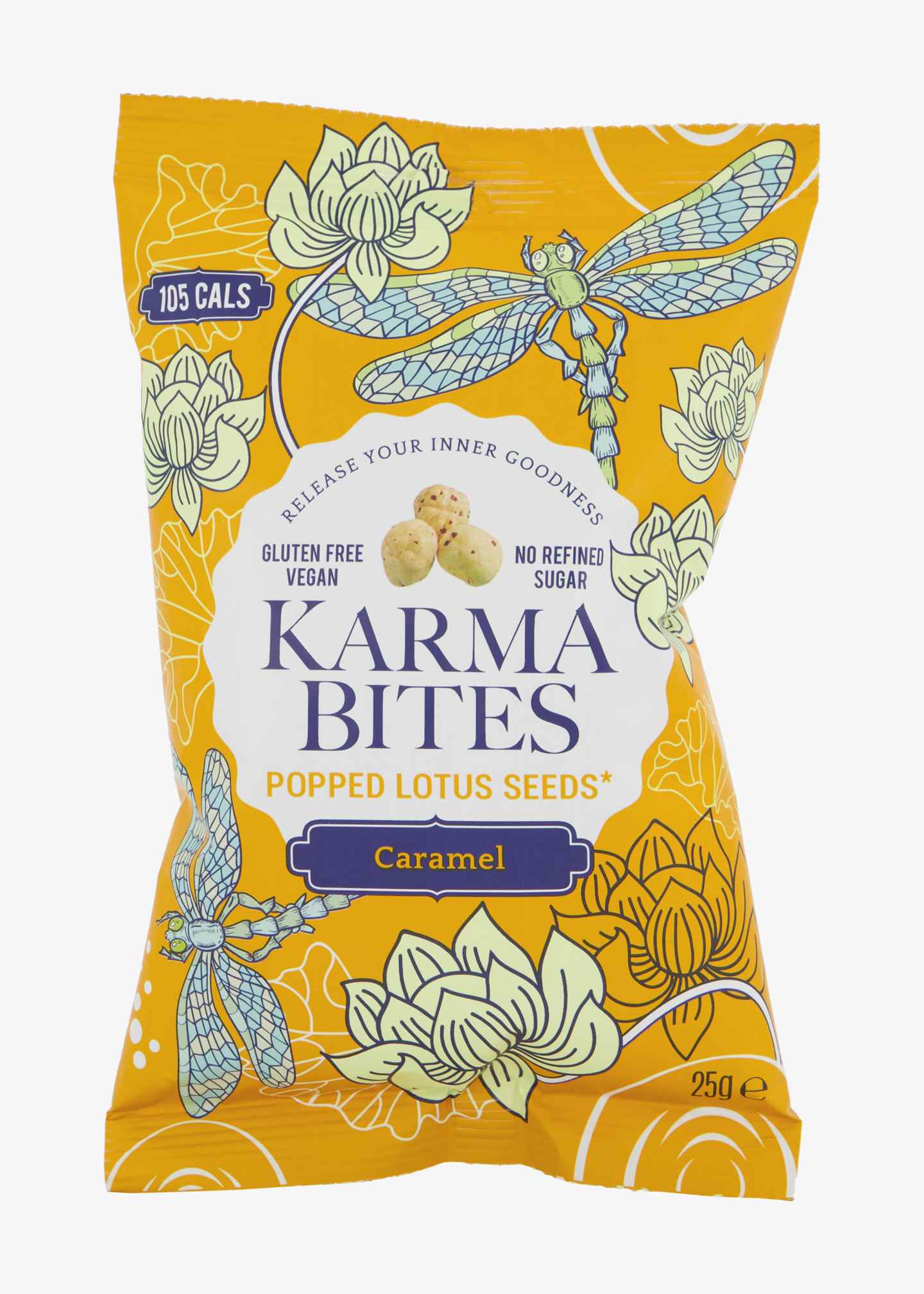 Chips «Karma Bites Caramel, 25g»