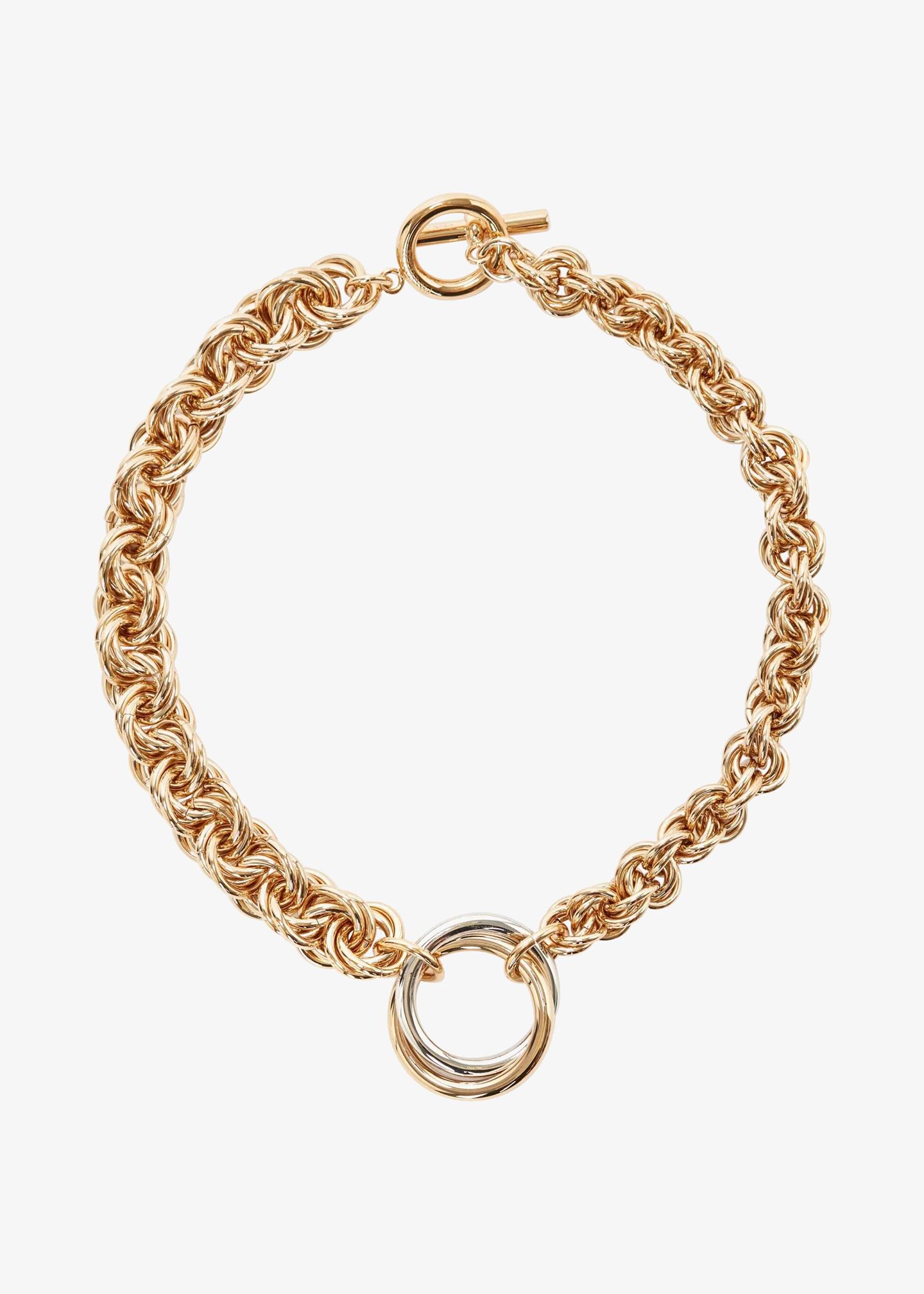 Halskette «Oversized Loops Multi-Link Necklace»