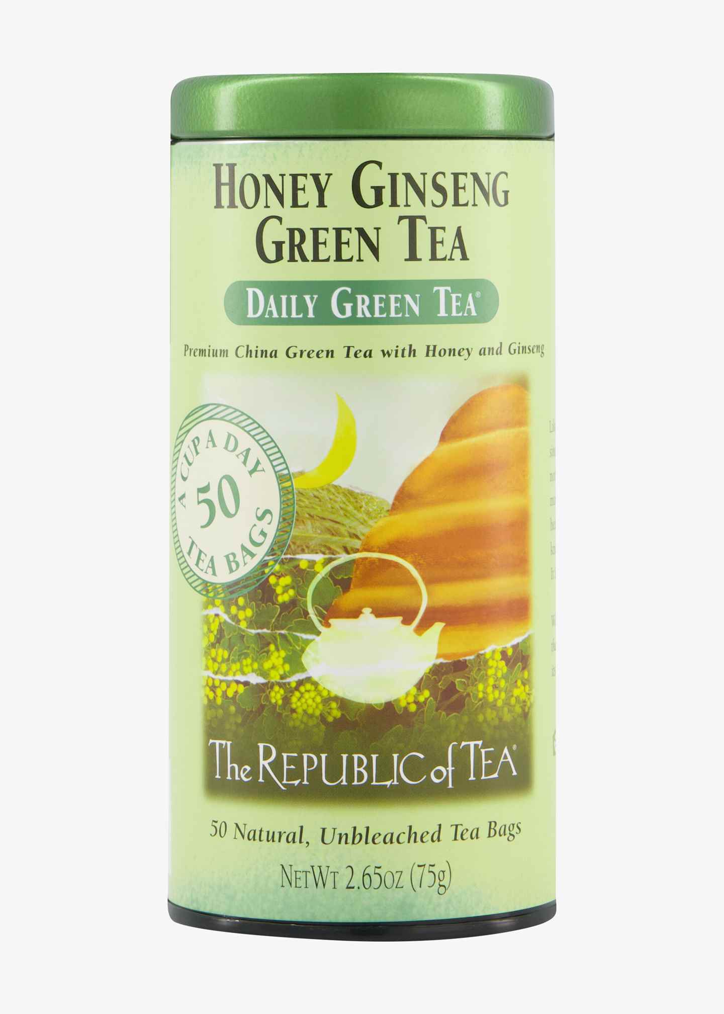 Tee «Honey Ginseng Green Tea- Daily Green Tea, 50 Teebeutel»
