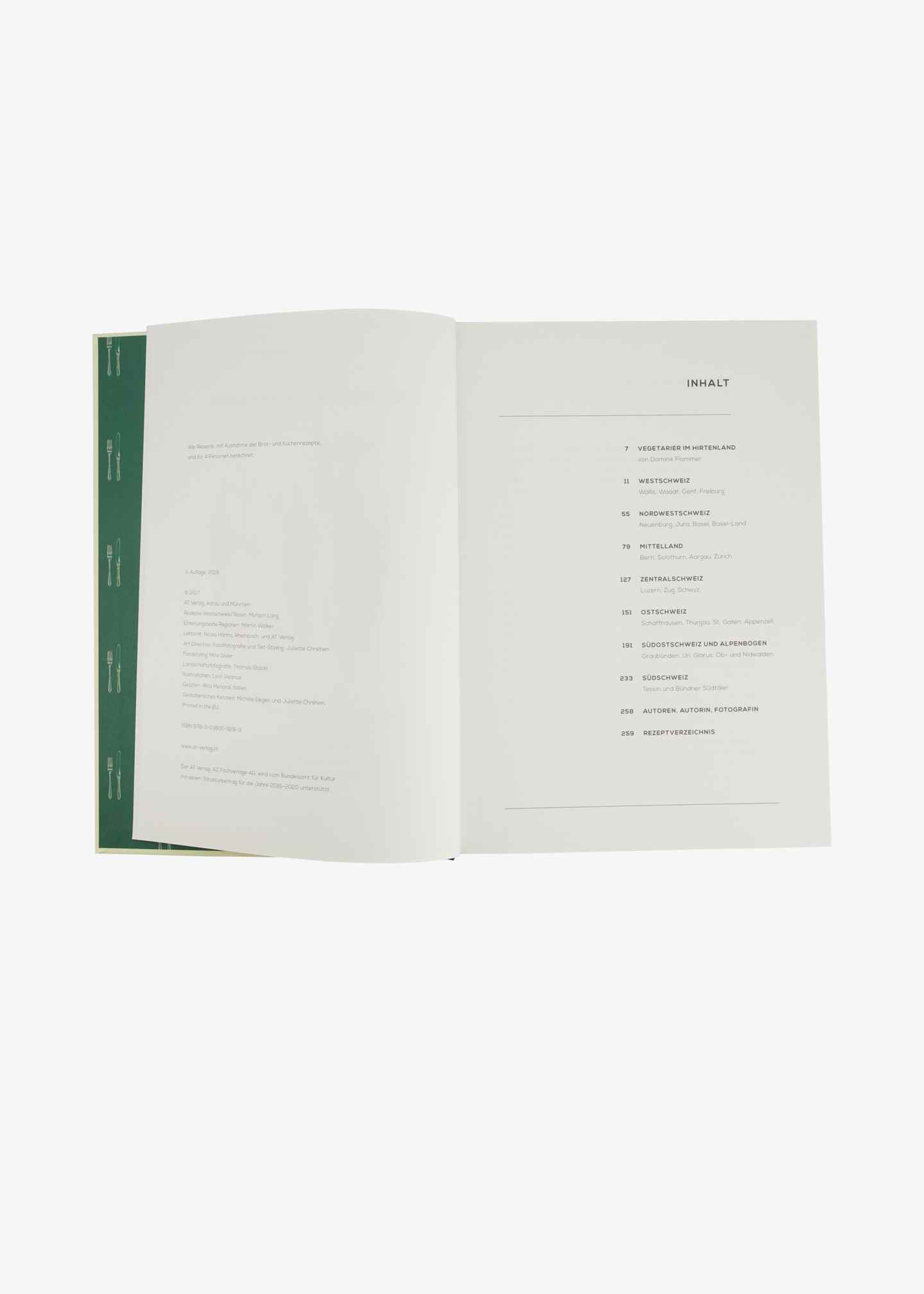 Buch «Helvetia Vegetaria- Vegetarische Rezepte aus der Schweiz»