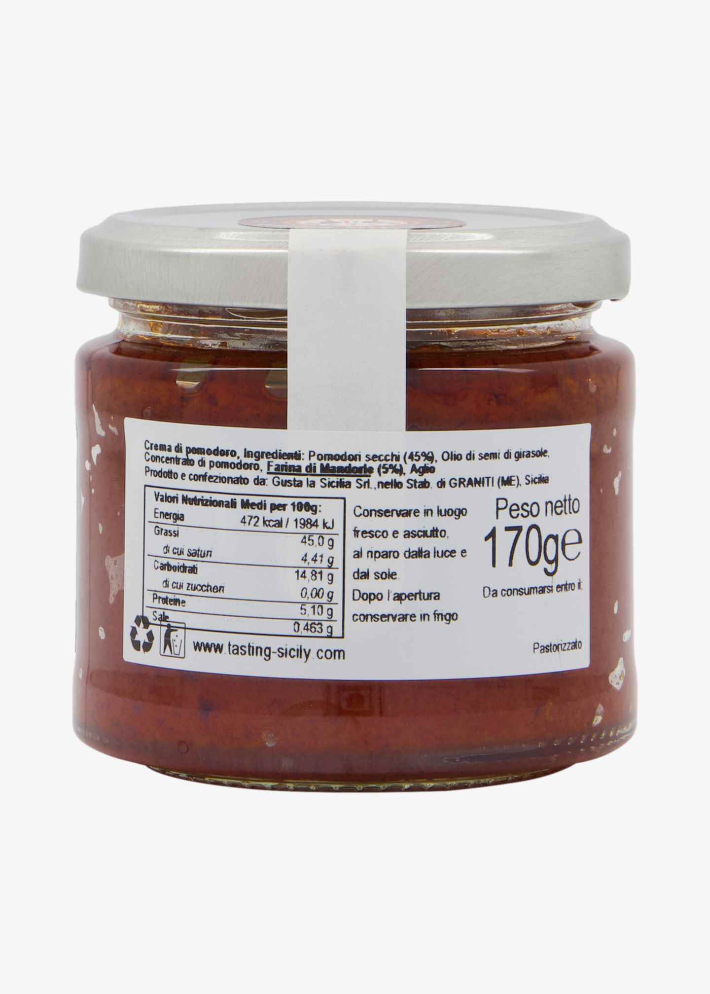 Paste «Crema di Pomodoro, 170g»