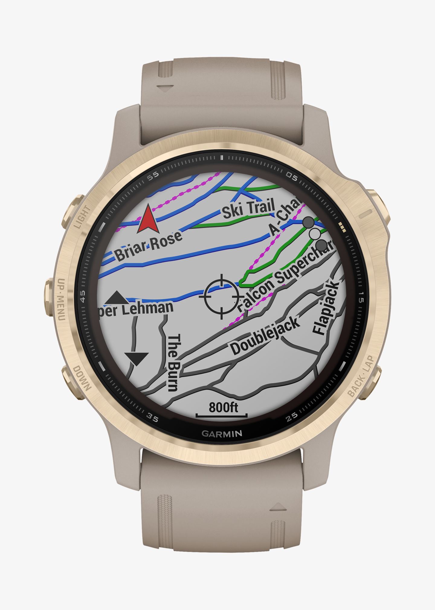 GPS-Multisport-Smartwatch «Fenix 6S Pro Solar»