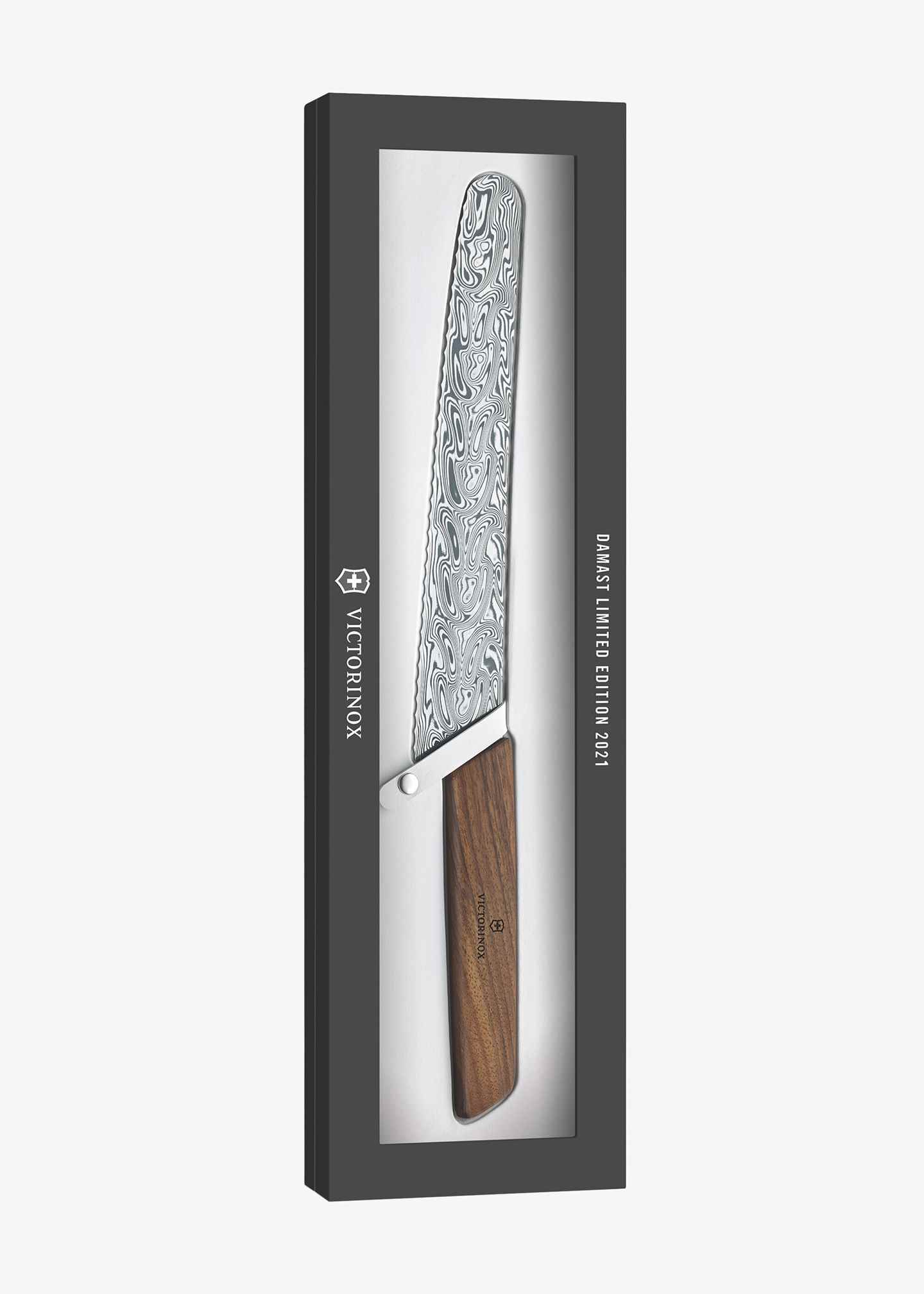 Messer «Swiss Modern Brot- und Konditormesser Damast»