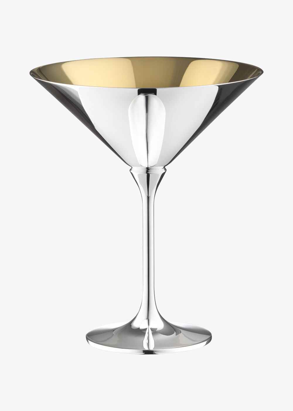 Cocktailschale innen vergoldet «Dante 90»
