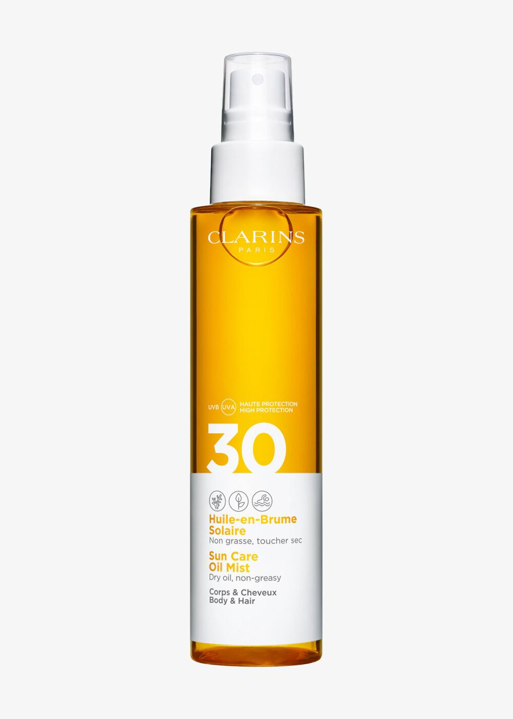Sonnenschutz «Transparentes Sonnenschutz-Öl für Körper und Haare im Spray UVA/UVB 30»