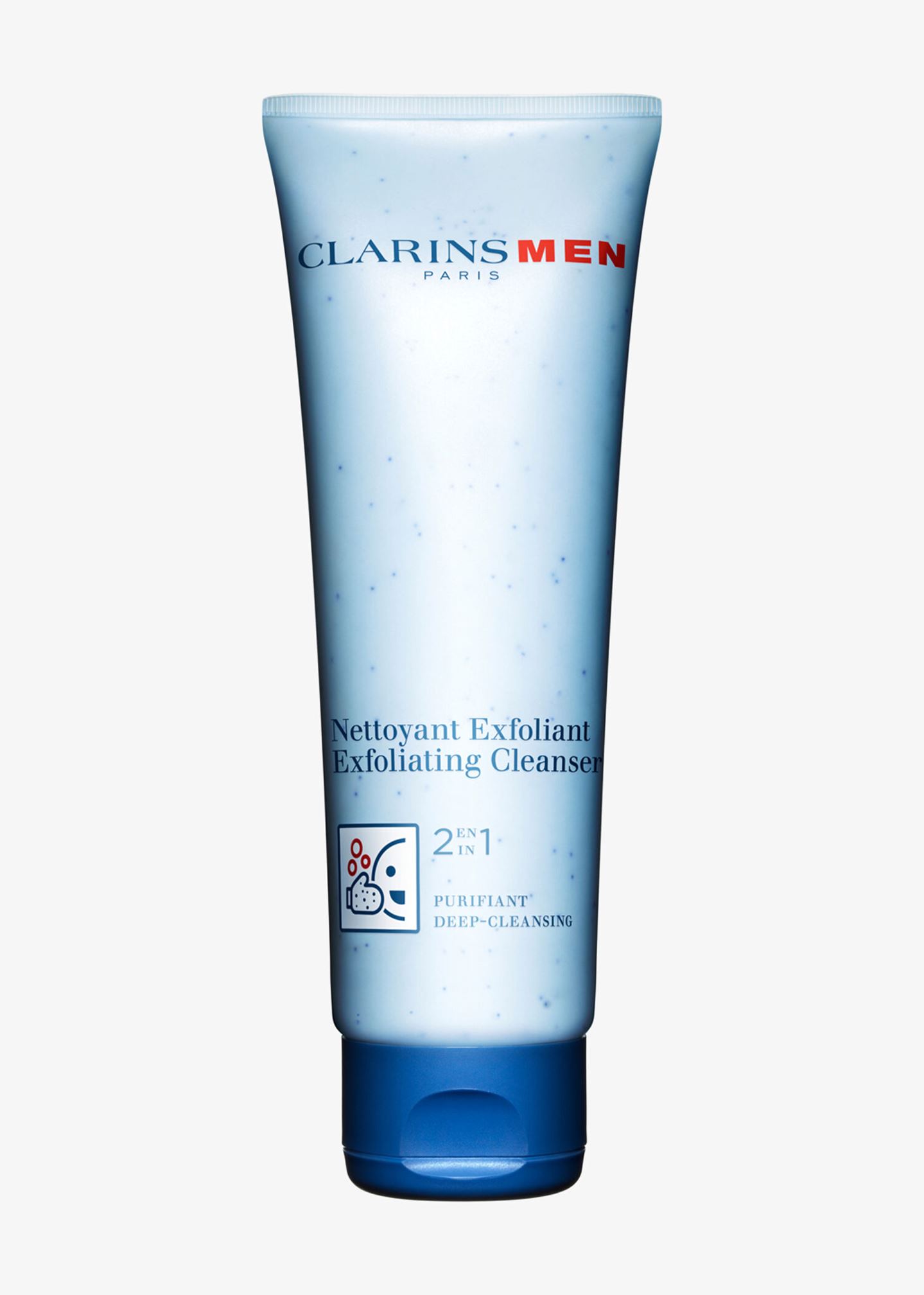 Gesichtsreinigung «2in1 Peeling und Reinigung Nettoyant Exfoliant ClarinsMen»