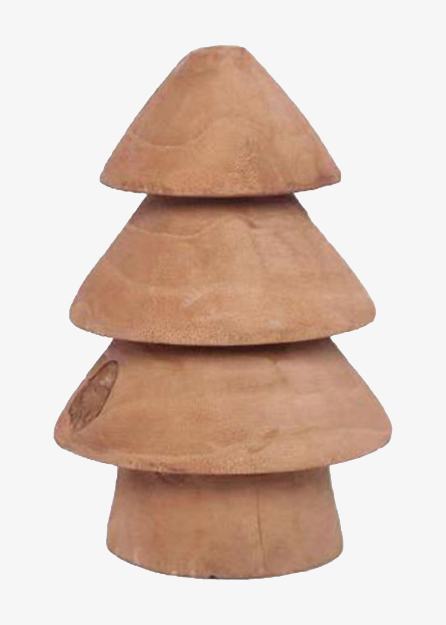 Deko-Tannenbaum «Christmas Tree Round Wood 21cm»
